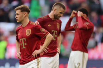 Bayern's two goal lead ends in painful defeat