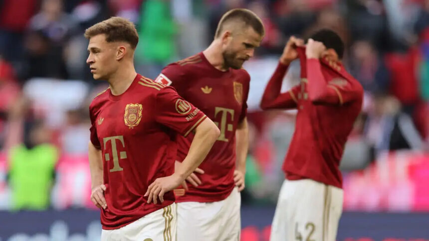 Bayern's two goal lead ends in painful defeat