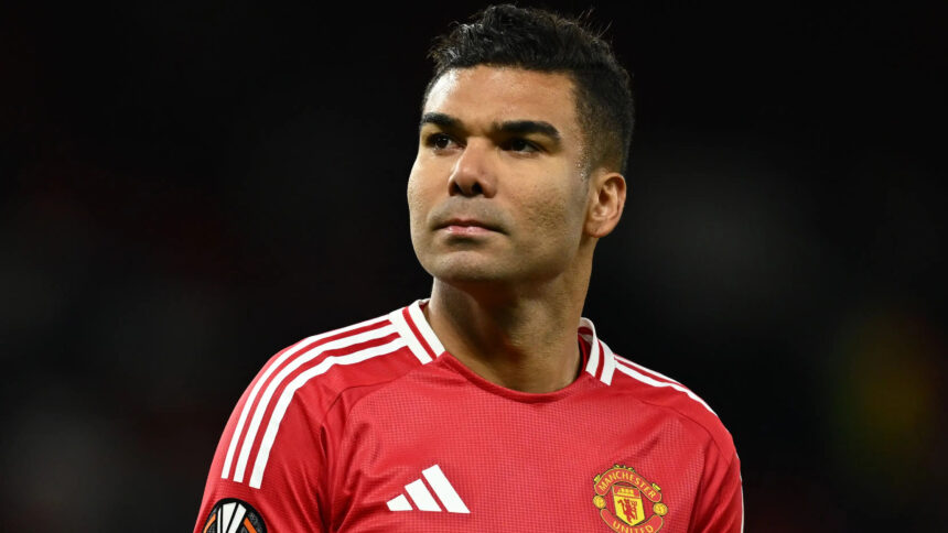 Casemiro silent on uncertain future at Man United