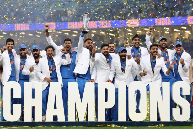India defeats New Zealand to lift Champions Trophy title