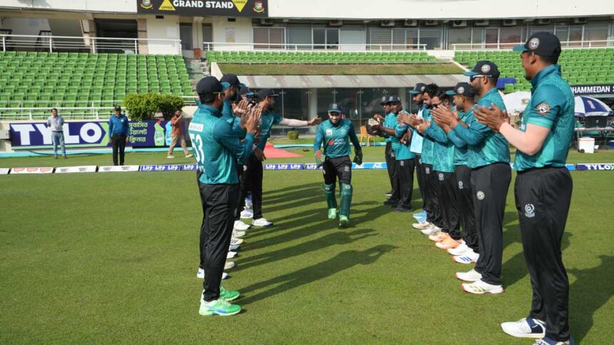 Mushfiq gets guard of honor in emotional farewell