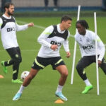 Rodri returns to training