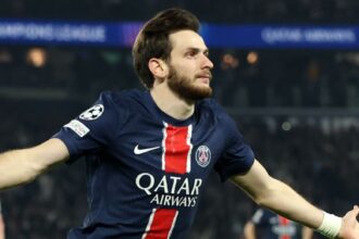 Aston Villa lost at PSG's home ground