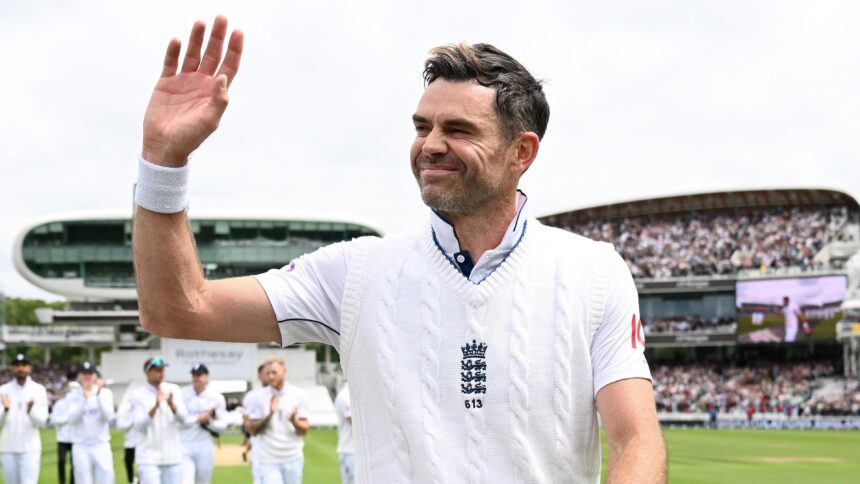 James Anderson set to receive knighthood