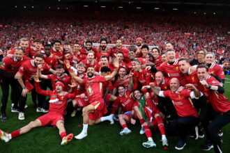 Liverpool celebrate their title party