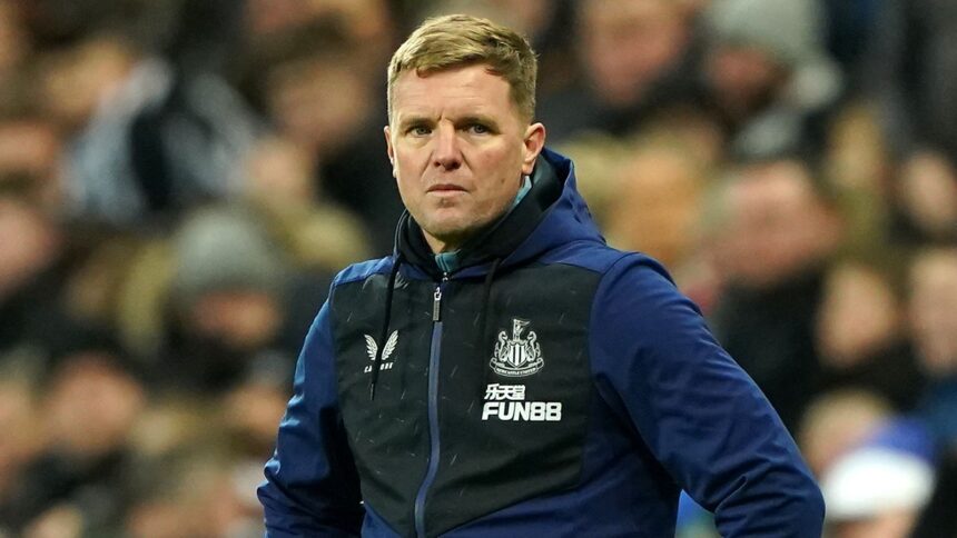 Newcastle United's coach in the hospital
