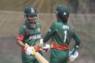 Nigar and Sharmin named in world cup qualifiers best XI