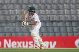 Shanto’s half-century took the lead past 100