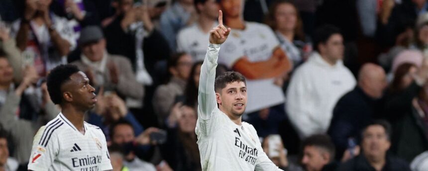 Valverde's late strike gives Real Madrid the win