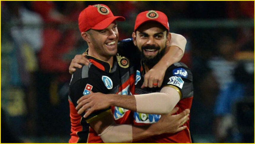 AB de Villiers to lift IPL trophy with Kohli