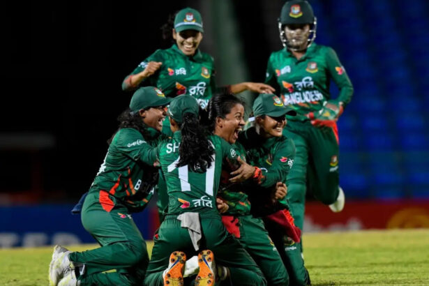 Bangladesh women's team improves in ODI rankings