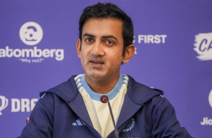 Gambhir says India should not play Pakistan