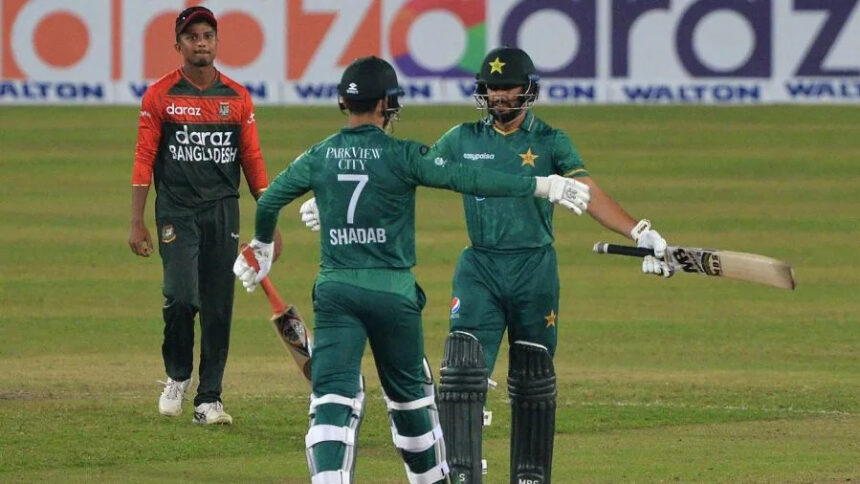 How many matches will Bangladesh play in Pakistan?