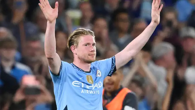 Kevin De Bruyne’s last home game for Man City