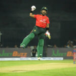 Parvez's record century seals easy win for Bangladesh