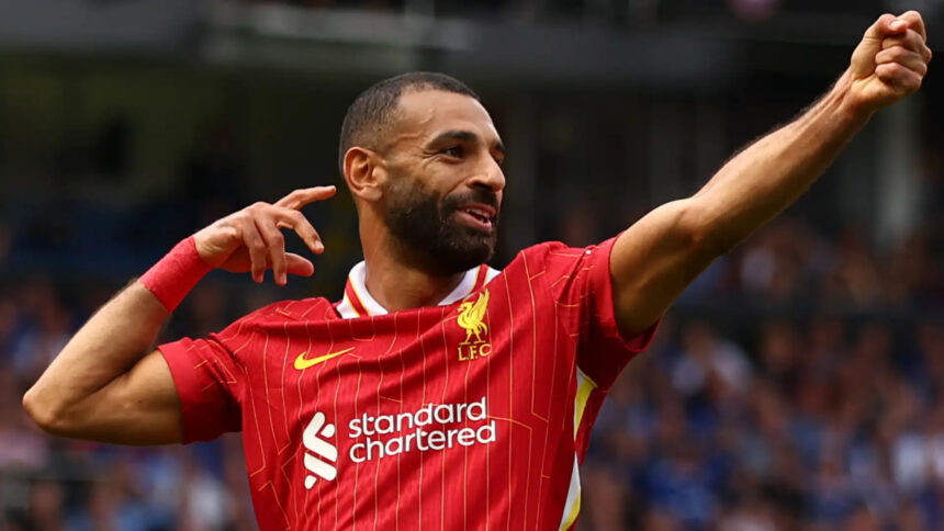 Salah named player of the year after Liverpool title