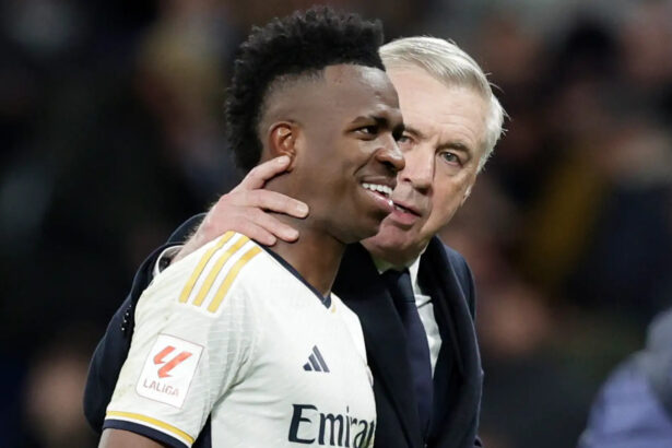 Ancelotti wants Real Madrid's Vinícius to play for Brazil
