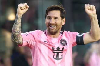 Messi leads Miami to record win with five goal show