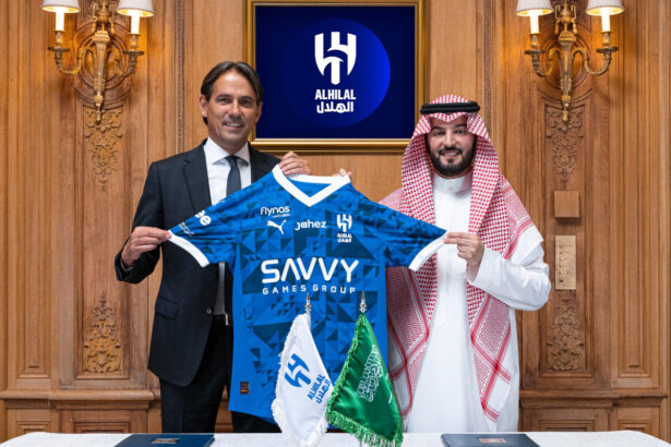 Simone Inzaghi moves from Inter Milan to Al Hilal