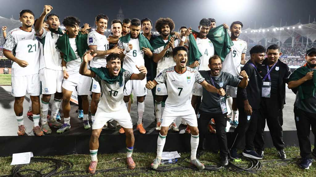 ফিফা র‌্যাঙ্কিংয়ে এগিয়েছে বাংলাদেশ