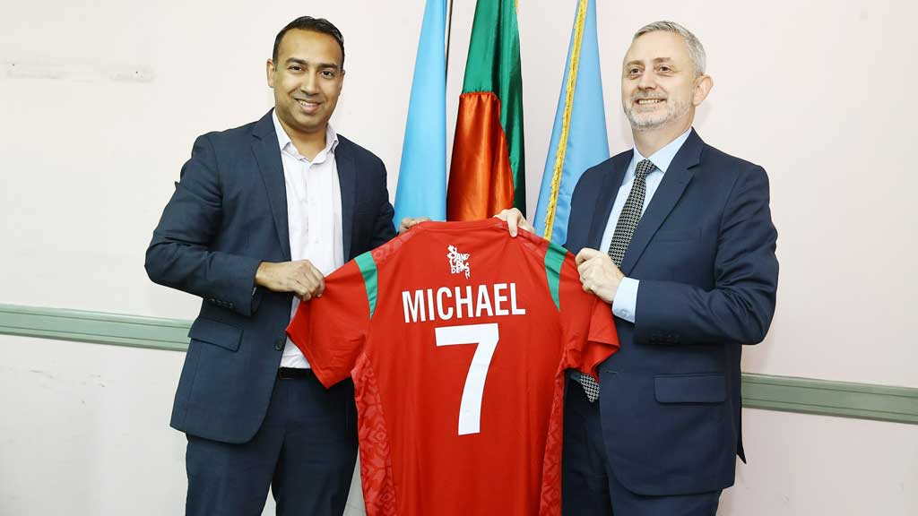 বাফুফের সঙ্গে সহযোগিতায় আগ্রহী ইউরোপীয় ইউনিয়ন