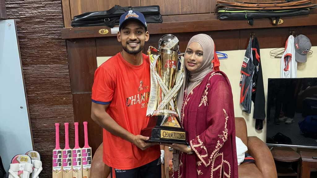 দ্বিতীয়বার চ্যাম্পিয়ন হয়ে শিরোপাকে ‘স্পেশাল’ বললেন শান্ত