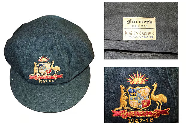 ব্র্যাডম্যানের ব্যাগি গ্রিন বিক্রি হলো ৪ লাখ ৬০ হাজার ডলারে