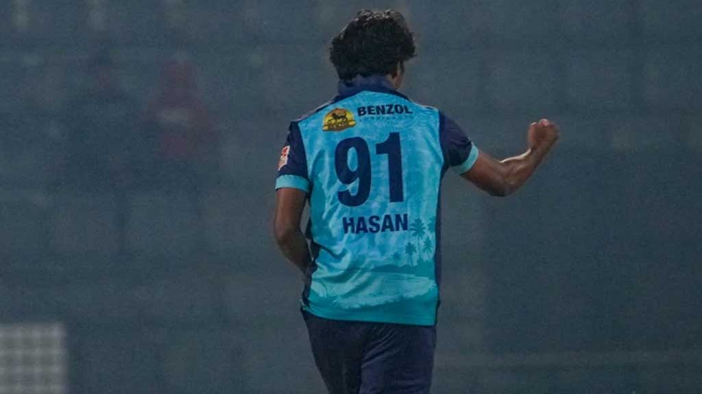 হাসানের বিধ্বংসী বোলিংয়ে নোয়াখালীর কাঙ্ক্ষিত জয়