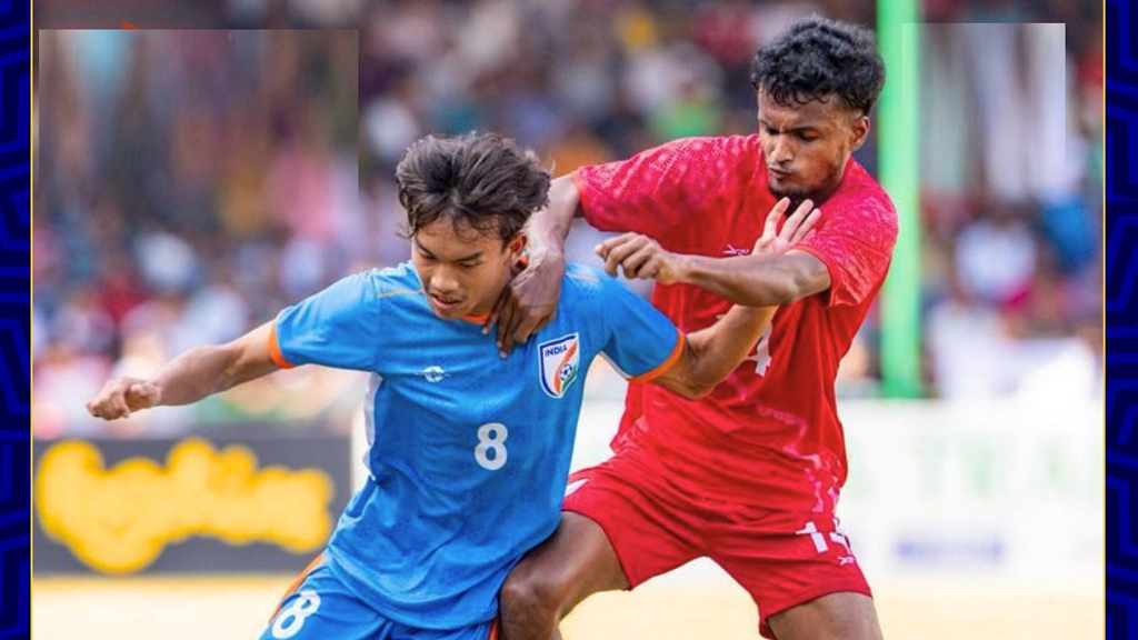 ভারতের সাথে ড্র, রানার্সআপ হয়ে সেমিতে বাংলাদেশ