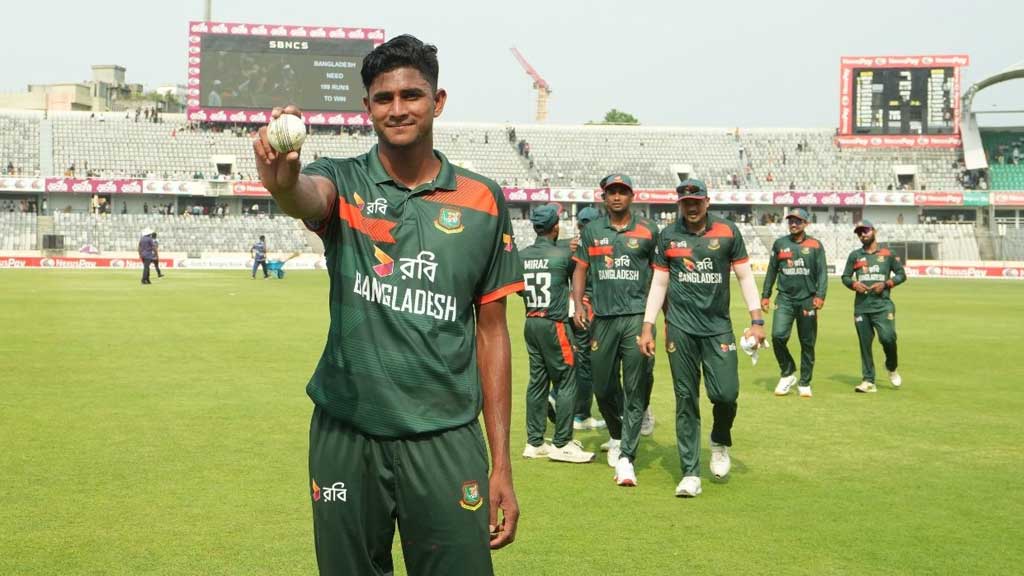 বৈশাখের দুপুরে নাহিদের গতির ঝড় আর রেকর্ডবুক তছনছ