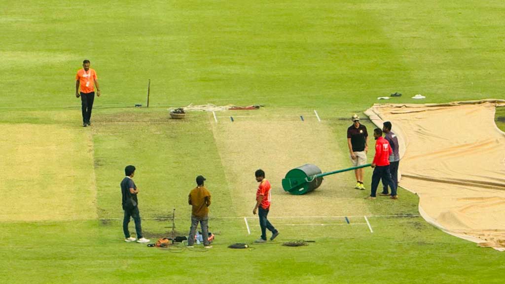 মিরপুরে কিউইদের জন্য ঘাসের গালিচা ও চমকে গেলেন ল্যাথামরা