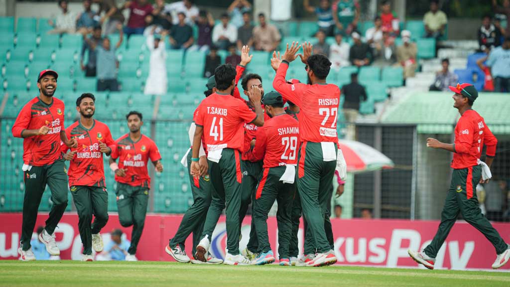 হৃদয়-শামীমের তাণ্ডবে নিউজিল্যান্ডকে উড়িয়ে দিল বাংলাদেশ